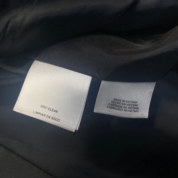 Casper Black Designer Open Front Jacket Size 14W,Lined,Outdoor,Casual,Preppy - Picture 8 of 9